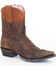 Image #1 - Miss Macie Women's Brown Weatherford Boots - Snip Toe, , hi-res