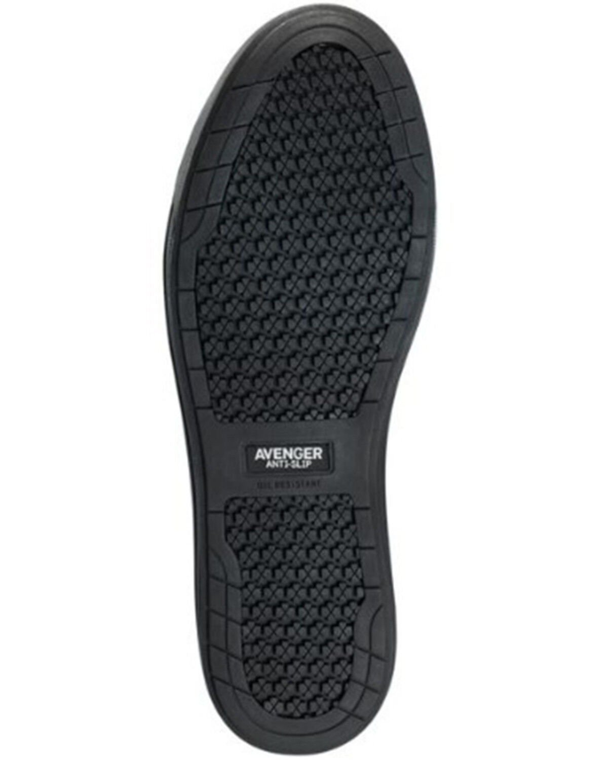 Image #7 - Avenger Men's Blade 6-Eye Lace-Up Athletic Work Shoes - Alloy Toe, Black, hi-res