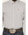 Image #3 - Cinch Men's Plaid Print Long Sleeve Button-Down Western Shirt, White, hi-res