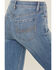 Image #4 - Idyllwind Women's Legend Medium Wash High Rise Rhinestone Studded Bootcut Super Stretch Denim Jeans, Medium Wash, hi-res