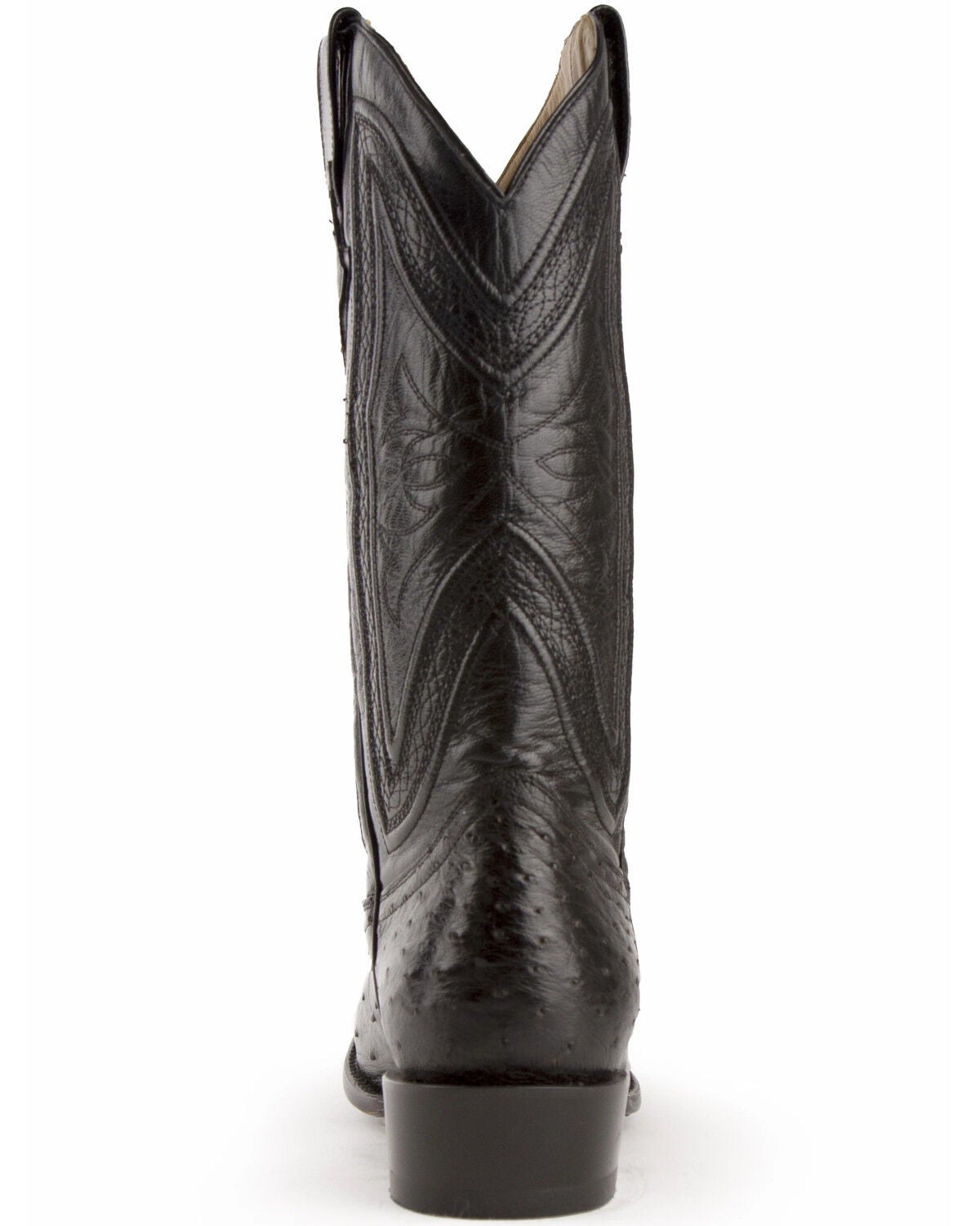 Image #3 - Ferrini Men's Black Colt Western Boots - Round Toe, , hi-res