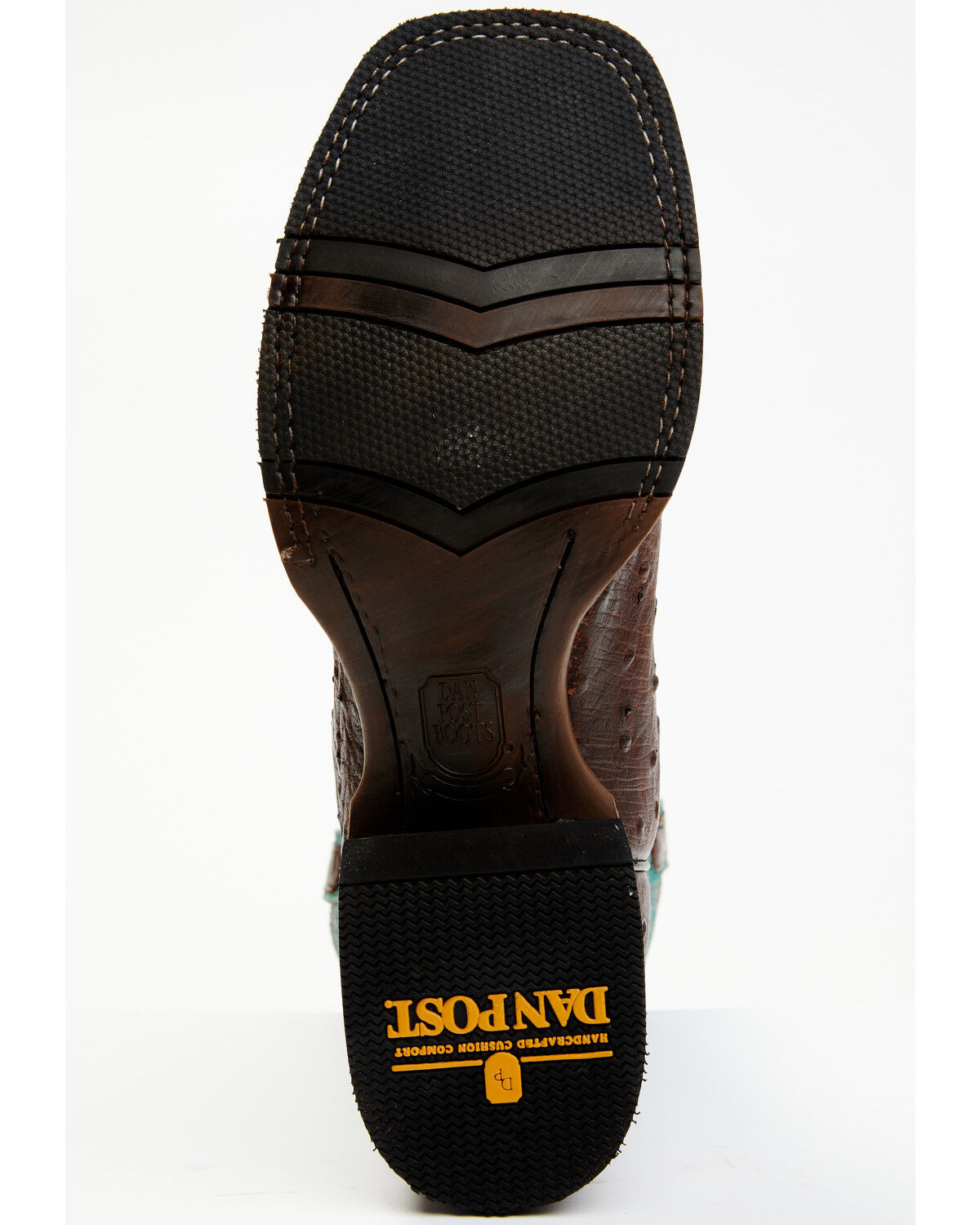 Image #7 - Dan Post Men's Exotic Full-Quill Ostrich Western Boots - Broad Square Toe, , hi-res