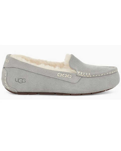 Image #2 - UGG Women's Ansley Slip-On UGGpure™ Wool Shoe - Moc Toe, Light Grey, hi-res