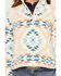Image #3 - Shyanne Women's Polar Fleece Southwestern Print Snap Pullover, Khaki, hi-res