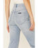 Rolla's Women's Sunshine Duster Embroidered Pocket High Rise Bootcut Jeans, Blue, hi-res