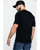 Ariat Men's Rebar Cotton Strong Short Sleeve Crew T-Shirt, Black, hi-res
