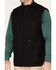 Image #3 - Hawx Men's Canvas Zip-Front Insulated Work Vest , Black, hi-res