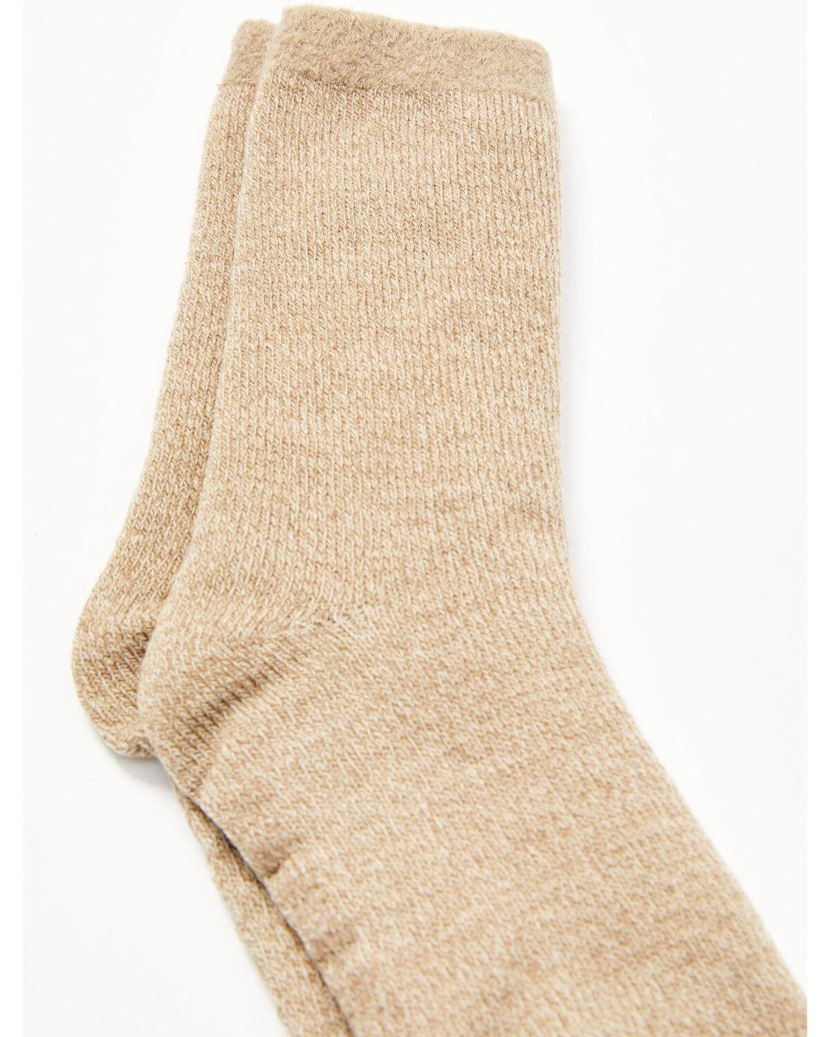 Image #2 - Cody James Men's Cozy Crew Socks, Oatmeal, hi-res