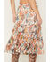 Image #6 - Shyanne Women's Anderson Floral Print Tiered Midi Skirt, Cream, hi-res