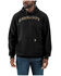 Image #1 - Carhartt Men's Loose Fit Midweight Camo Print Logo Graphic Hooded Sweatshirt, Black, hi-res