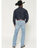 Image #3 - Ariat Men's M5 Roy Normal Light Wash Straight Leg Stretch Denim Jeans, Light Wash, hi-res