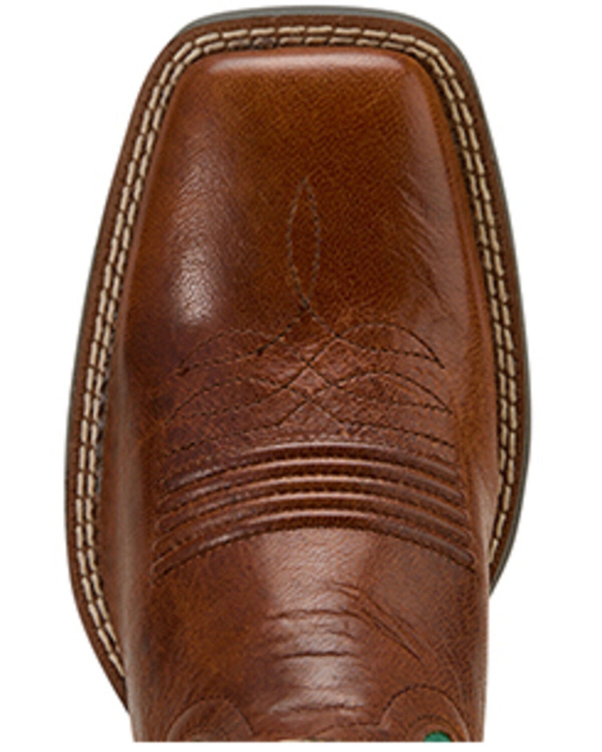 Image #4 - Ariat Women's Round Up Performance Western Boots - Broad Square Toe, Brown, hi-res