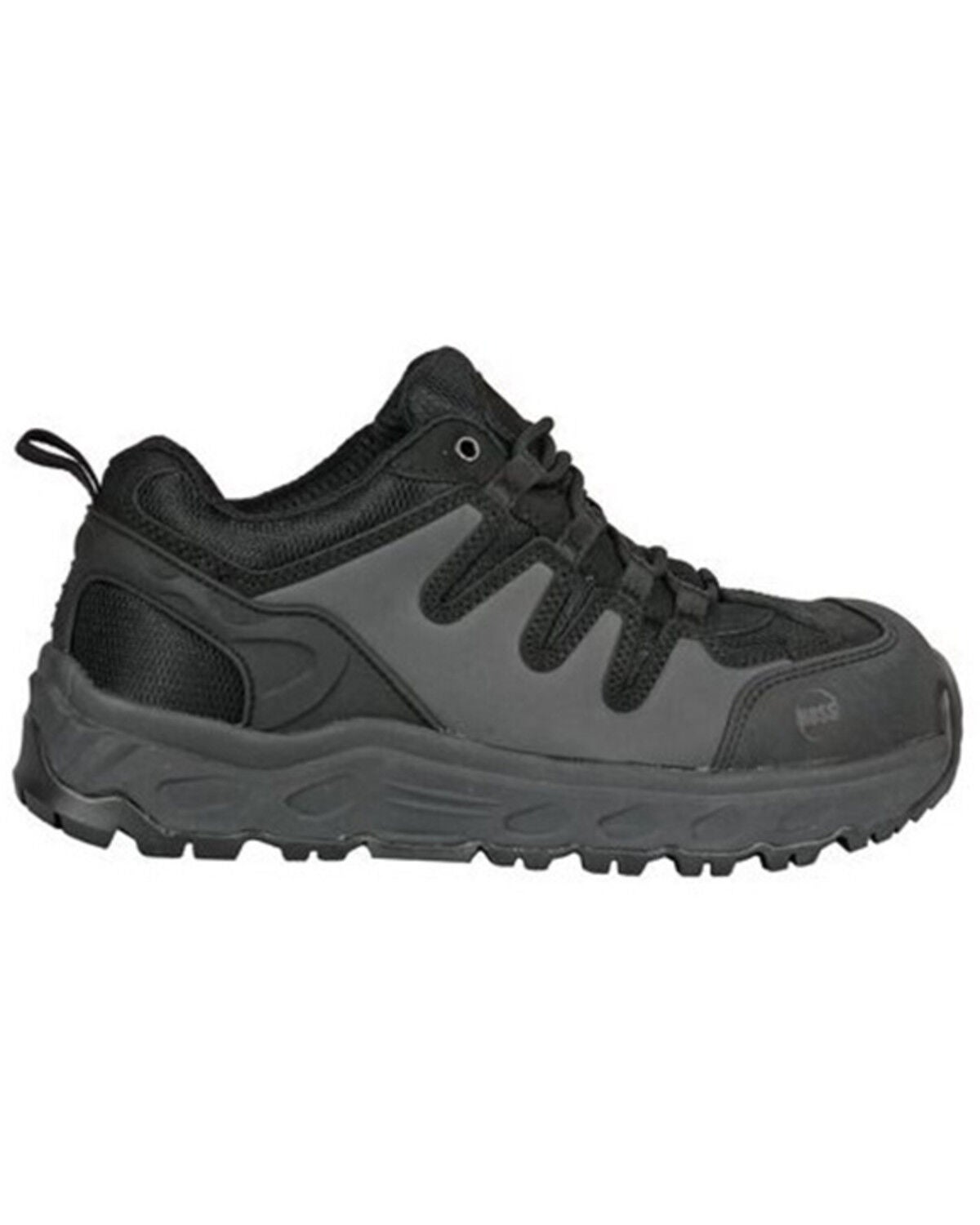 Image #2 - Hoss Men's Eric Lace-Up Work Boots - Aluminum Toe, Black, hi-res