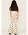 Image #3 - Rock & Roll Denim Girls' Desert Print Flare Jeans, Beige/khaki, hi-res