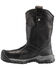 Image #3 - Avenger Men's Ripsaw Wellington WP Work Boot - Alloy Toe, Black, hi-res