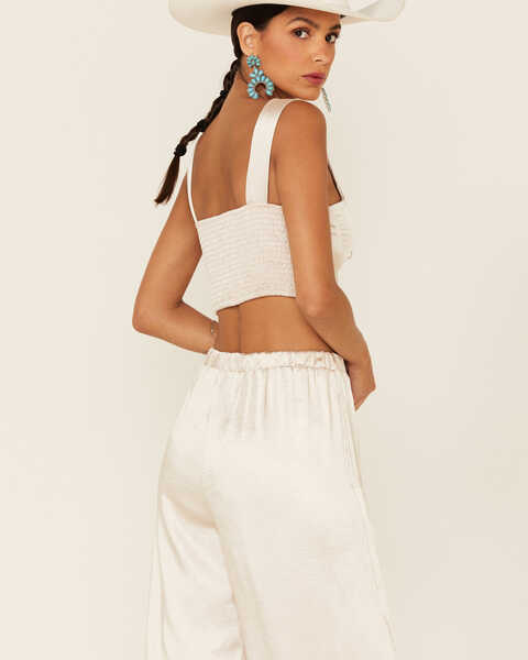 Image #4 - The Now Women's Piper Bustier Top , Cream, hi-res