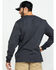 Image #2 - Carhartt Men's Loose Fit Heavyweight Long Sleeve Logo Pocket Work T-Shirt, Charcoal, hi-res