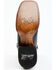 Image #7 - Dan Post Women's Back Cut Python Exotic Western Boot - Broad Square Toe, Black, hi-res