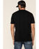 Image #4 - Brothers & Arms Men's Old Glory Flag Short Sleeve Graphic T-Shirt, Black, hi-res