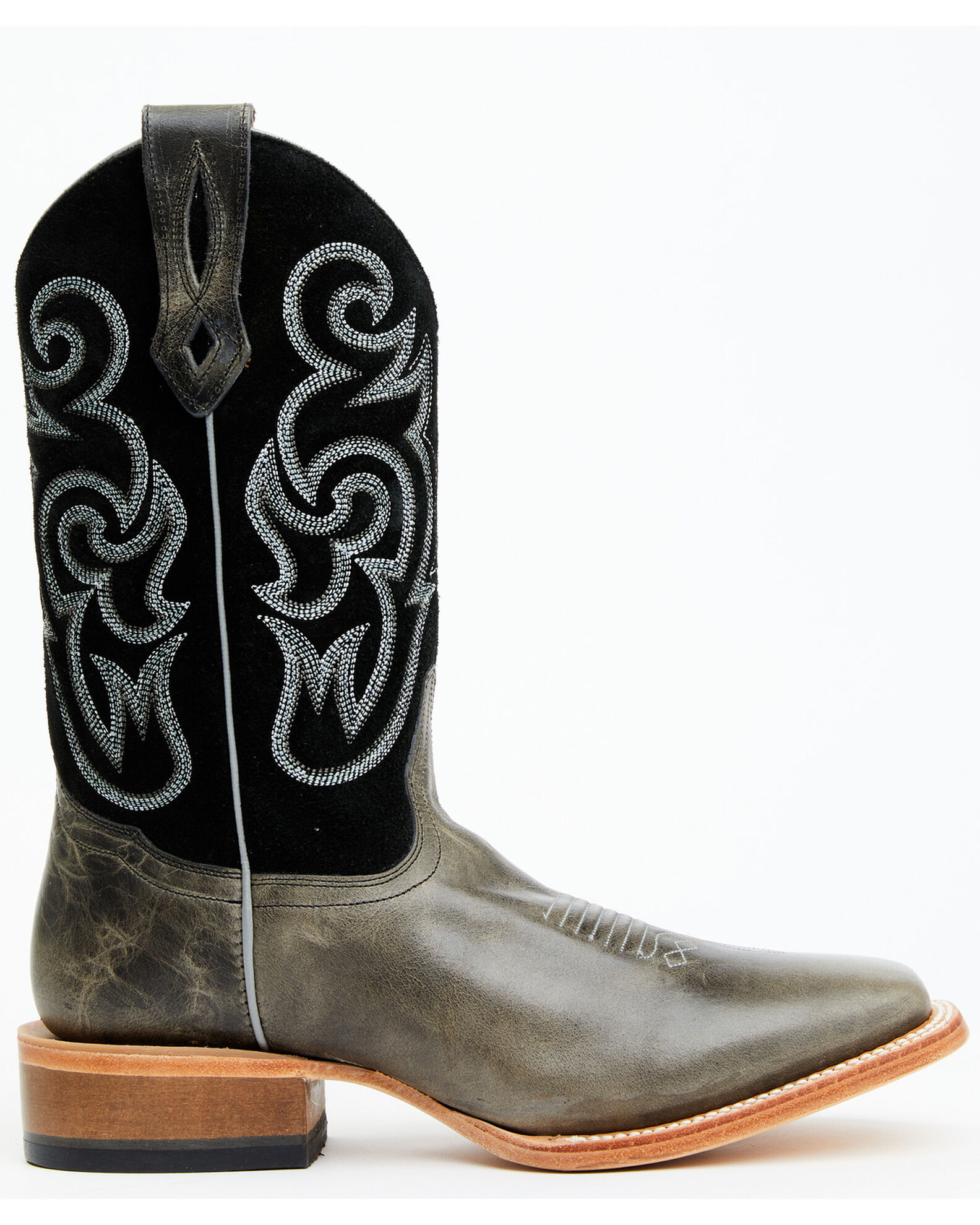 Image #2 - Cody James Men's Lynx Western Boots - Broad Square Toe, Grey, hi-res