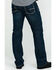 Ariat Men's M4 Rebar Dark Wash Relaxed Bootcut Work Jeans, Denim, hi-res