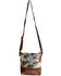 Image #1 - Ranch Junkie Women's Highlands Genuine Cowhide Large Crossbody Bag, Brown, hi-res