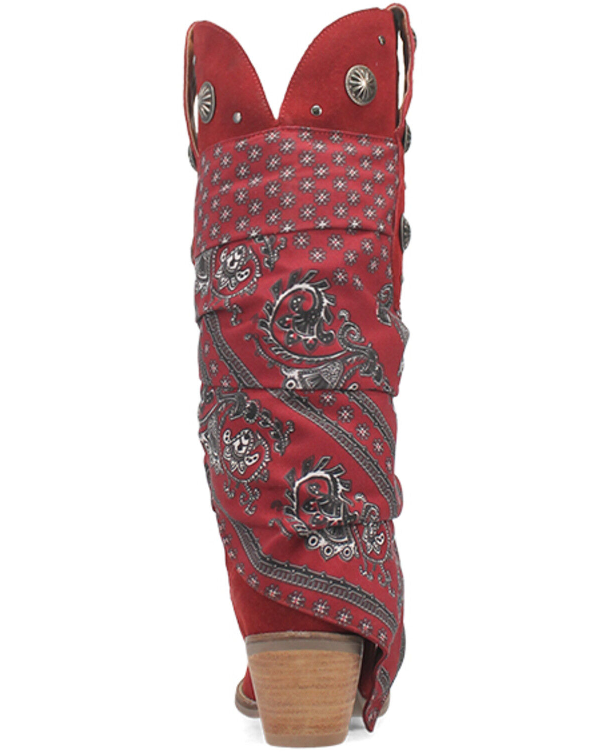 Image #4 - Dingo Women's Rhapsody Western Boots - Round Toe, Red, hi-res