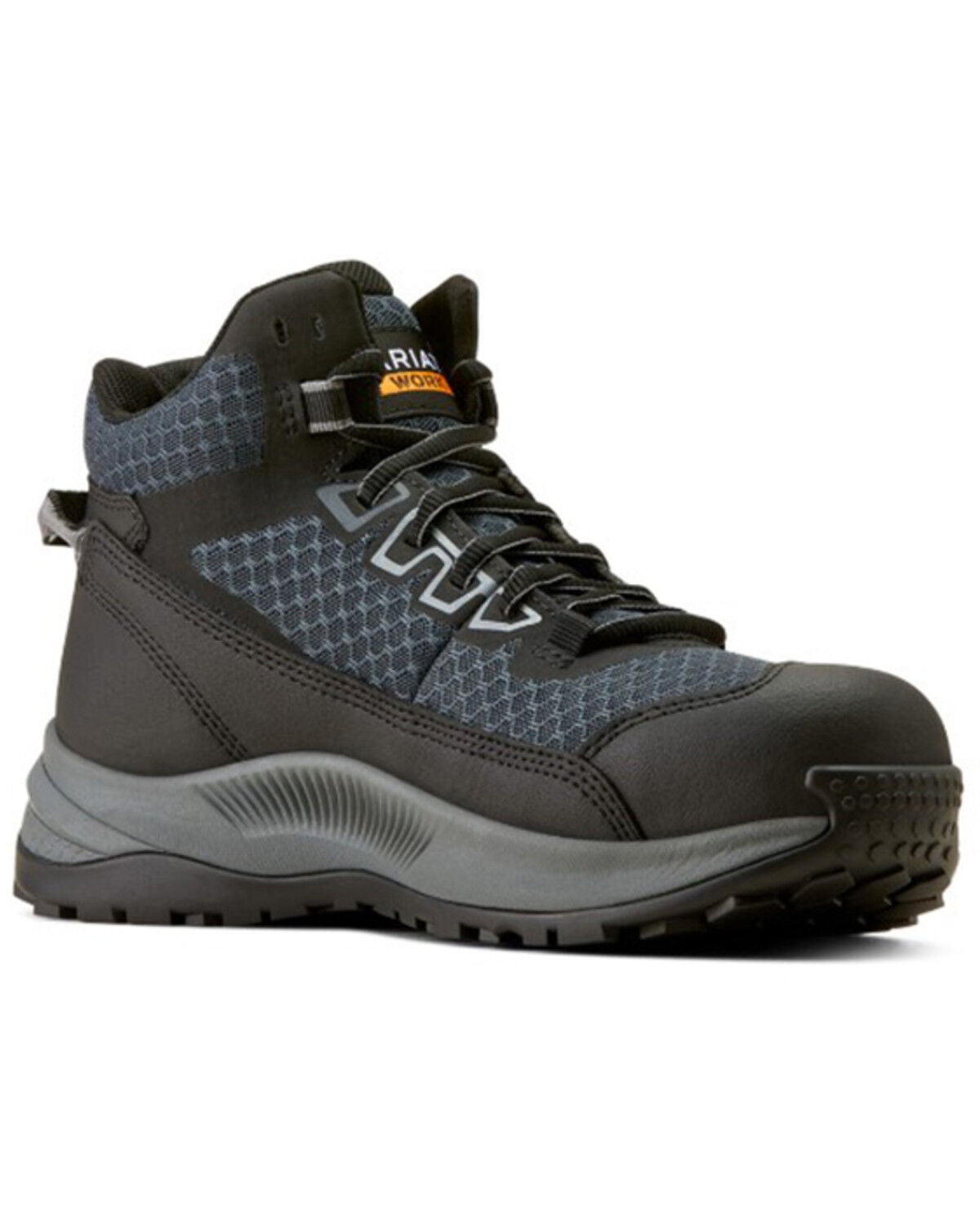 Ariat Women's Outpace Shift Mid Work Shoes - Composite Toe, Black, hi-res
