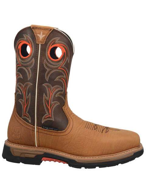 Dan Post Men's Storm's Eye Waterproof Western Work Boots, Brown, hi-res