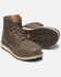 Keen Men's Black San Jose Work Boots - Aluminum Toe, Black/brown, hi-res