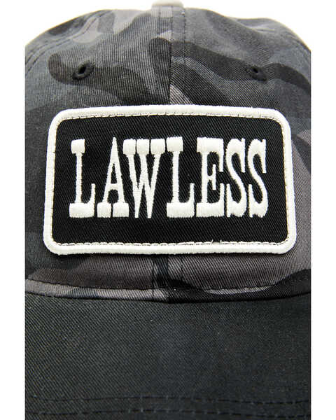 Image #2 - Idyllwind Women's Lawless Patch Camo Print Ball Cap , Grey, hi-res