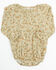 Image #1 - Rylee & Cru Infant Girls' Golden Garden Print Long Sleeve Onesie, Cream, hi-res
