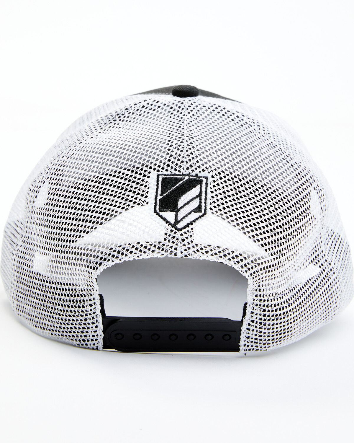 Image #3 - RANK 45® Men's Flag Shield Graphic Mesh-Back Ball Cap, Grey, hi-res
