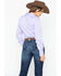 Image #2 - Cinch Women's Stripe Button Down Core Western Long Sleeve Shirt , Purple, hi-res