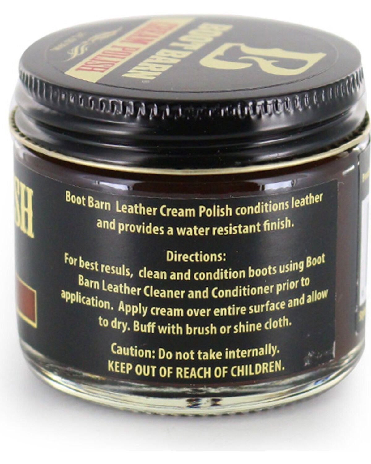 Image #2 - BB Ranch Chocolate Leather Cream Polish, Brown, hi-res