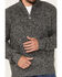 Image #3 - Pacific Teaze Men's 1/4 Zip Pullover Plaid Lined Bonded Sweater, Heather Grey, hi-res