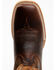 Image #6 - RANK 45® Men's Bullet Advanced Western Performance Boots - Broad Square Toe, Brown, hi-res