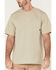 Image #3 - Hawx Men's Solid Taupe Force Heavyweight Short Sleeve Work Pocket T-Shirt , Taupe, hi-res
