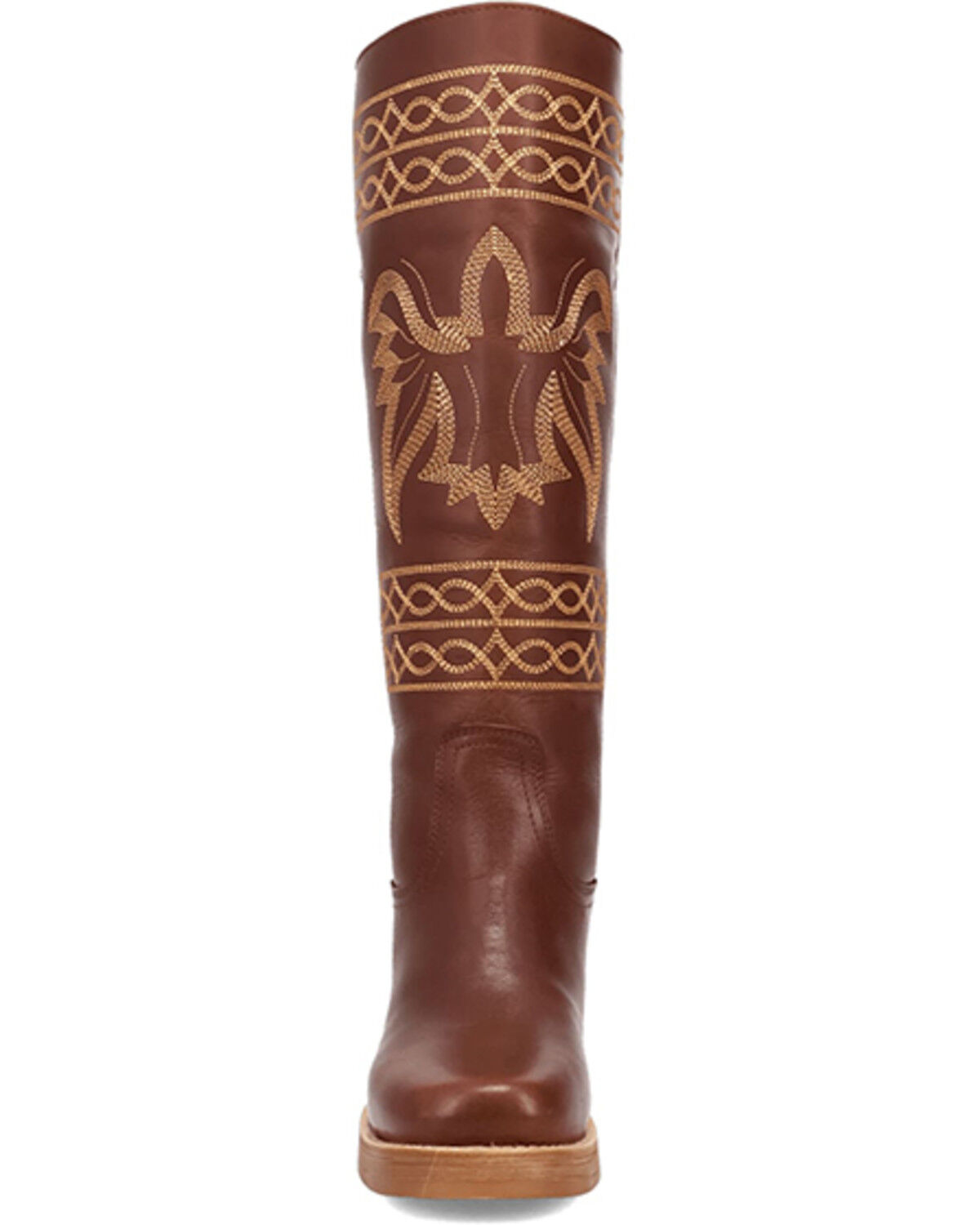Image #4 - Dingo Women's Avalon Tall Fashion Boots - Round Toe, Brown, hi-res