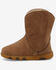 Image #3 - Twisted X Toddler Kid's Driving Moc Boots - Round Toe, Camel, hi-res