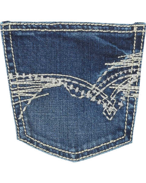 Image #4 - Wrangler 20X Boys' No. 42 Vintage Bootcut Jeans, Blue, hi-res