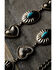 Image #3 - Shyanne Women's Sunburst Heart Chain Concho Belt, Gold, hi-res