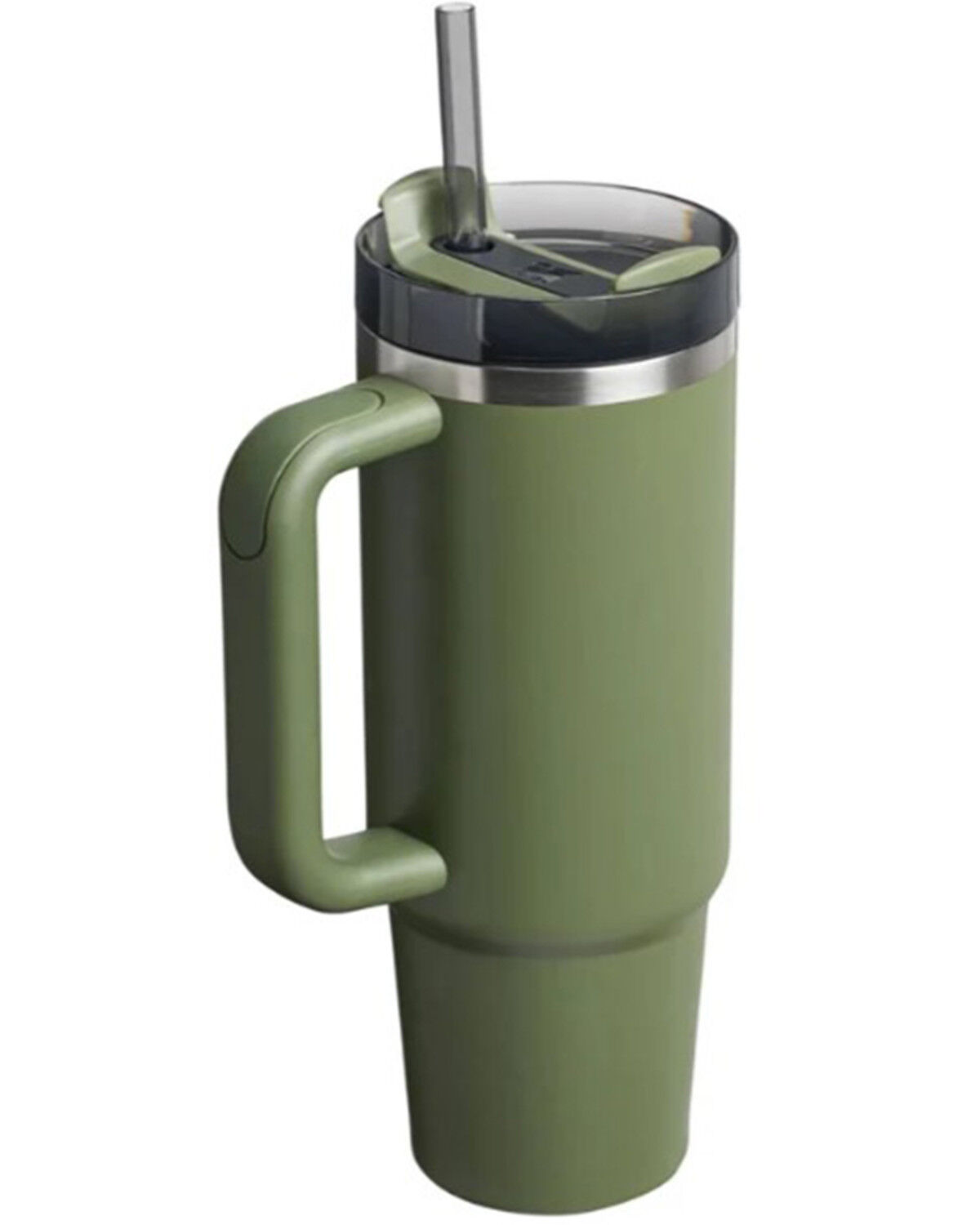 Image #2 - Stanley Quencher H2.0 Flowstate™ 30oz Tumbler, Olive, hi-res
