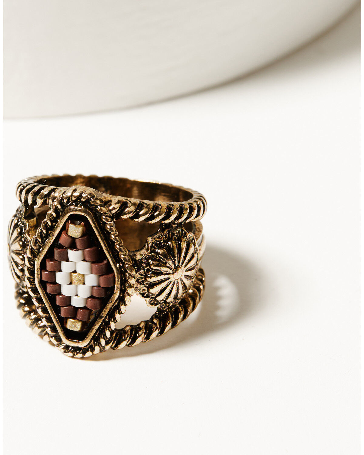 Image #2 - Shyanne Women's Summer Moon Antique Gemstone Ring Set, Gold, hi-res