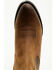 Image #6 - Cody James Men's Larsen Western Ankle Boots - Round Toe, Brown, hi-res