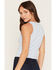 Image #4 - Girl Dangerous Women's Giddy Up Graphic Tank, Blue, hi-res