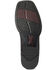 Image #5 - Ariat Men's Qualifier Night Sky Western Performance Boots - Broad Square Toe, Black, hi-res