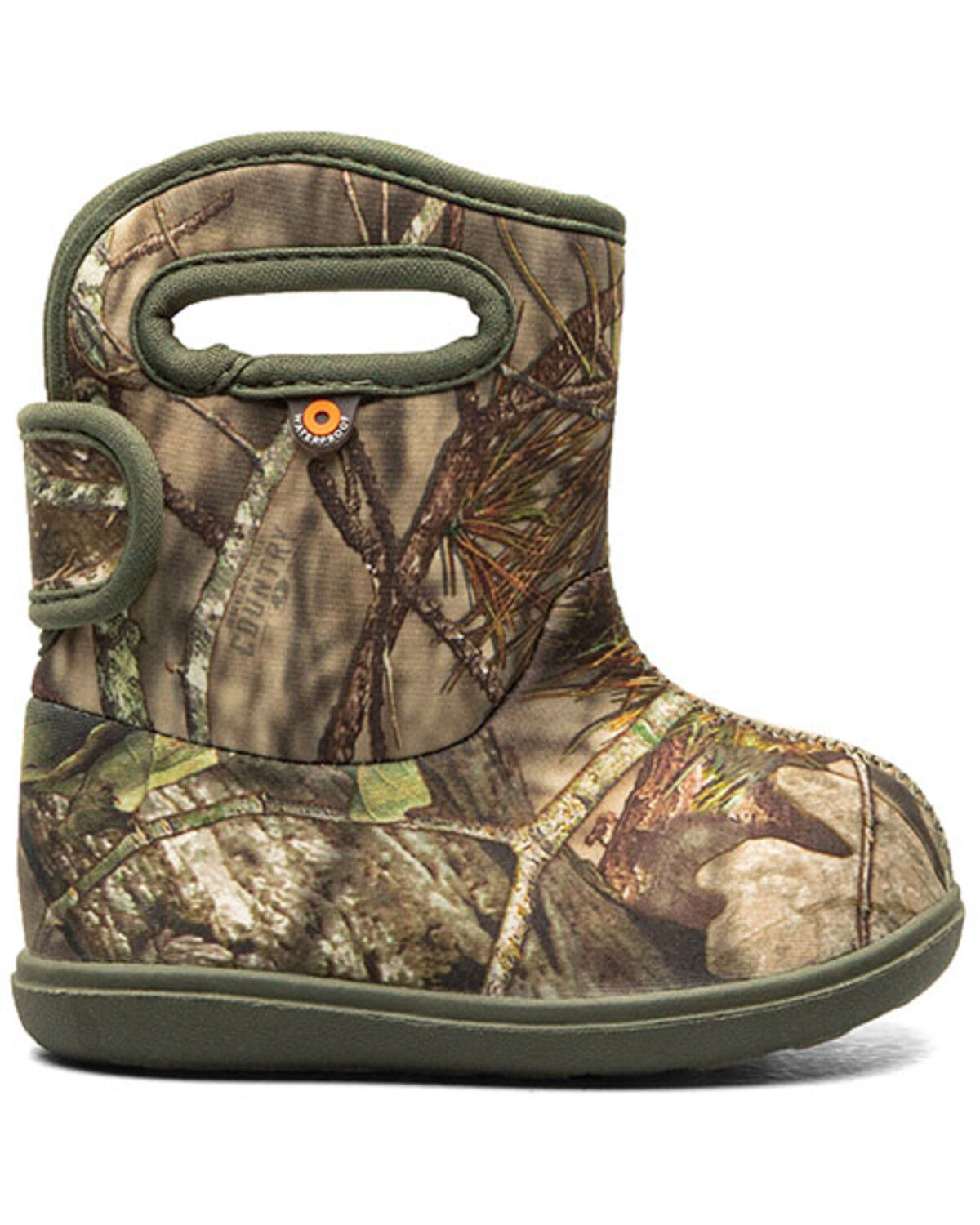 Image #2 - Bogs Infant Boys' II Mossy Oak Rainboots, Camouflage, hi-res