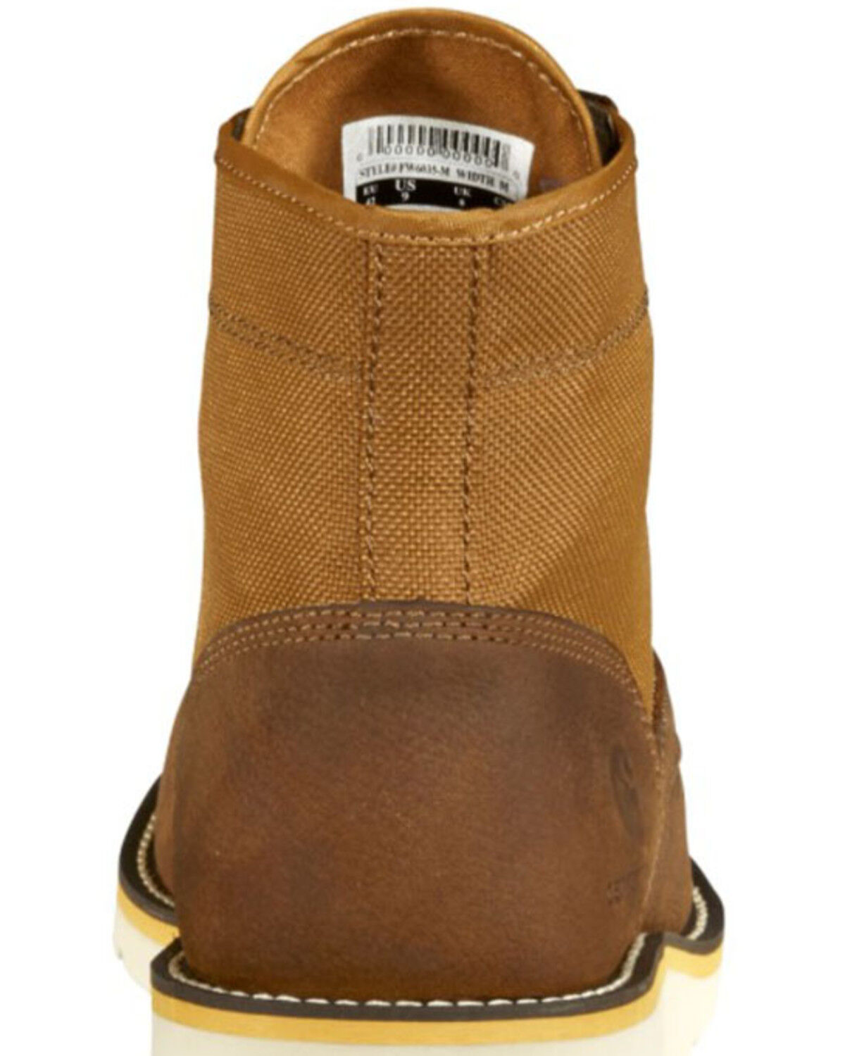 Image #5 - Carhartt Men's Wedge Ankle Work Boots - Soft Toe, Brown, hi-res
