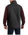 Image #2 - Carhartt Men's Duck Sherpa Lined Mock Neck Work Vest - Tall, Black, hi-res